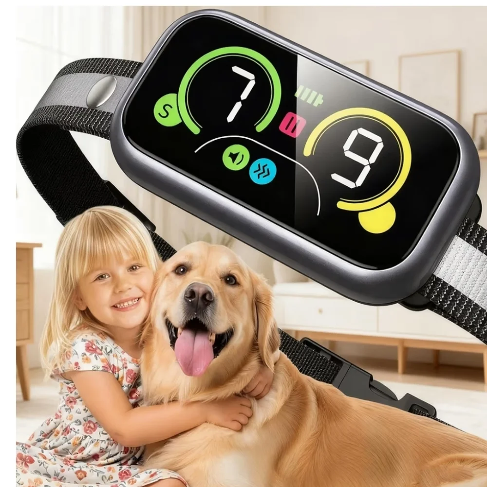 Dog Bark Collar Pro, Instant Bark Solution, Smart Anti Barking Device